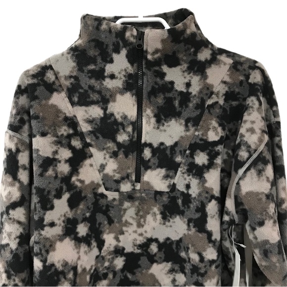 Zella Gray Camo Fleece Jacket - Picture 4 of 10